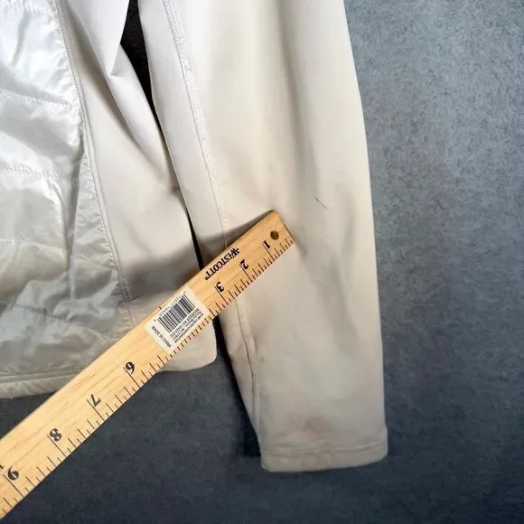 The North Face Primaloft Flight Series Jacket Women XL White Thumb Hole Full Zip - Picture 9 of 15